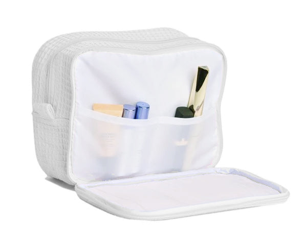 Kappa Kappa Gamma Waffle Weave Cosmetic Bag