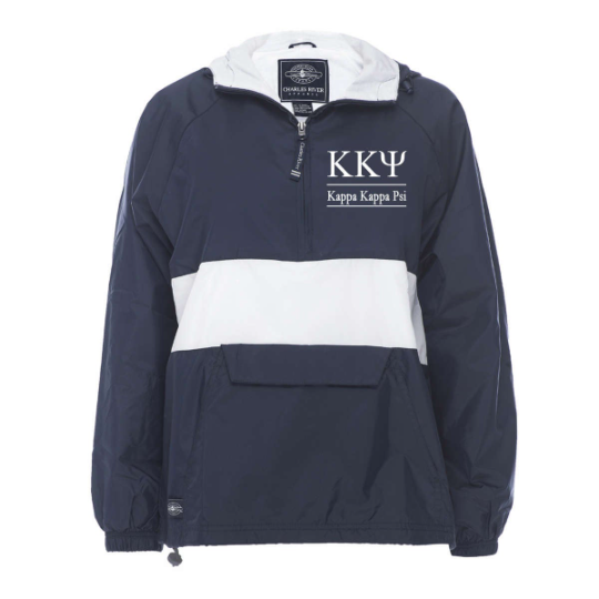 Kappa Kappa Psi Rugby Striped Lined Windbreaker