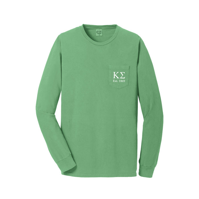 Kappa Sigma Long Sleeve Pocket Tee