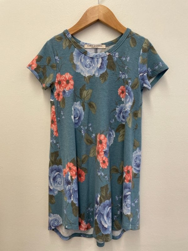 Kids Floral Dress    Girl's Dress Chris and Carol- Tilden Co.