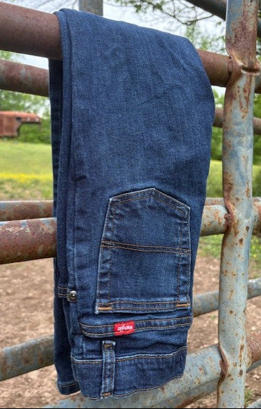 Kid's Wrangler Denim Jeans - 12 Slim - Dark Wash