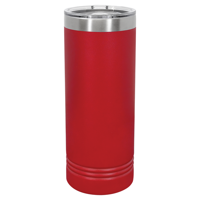 Laser Engraved Skinny Tumbler - 22oz. - Premium drinkware from Polar Camel - Just $17.95! Shop now at Pat's Monograms