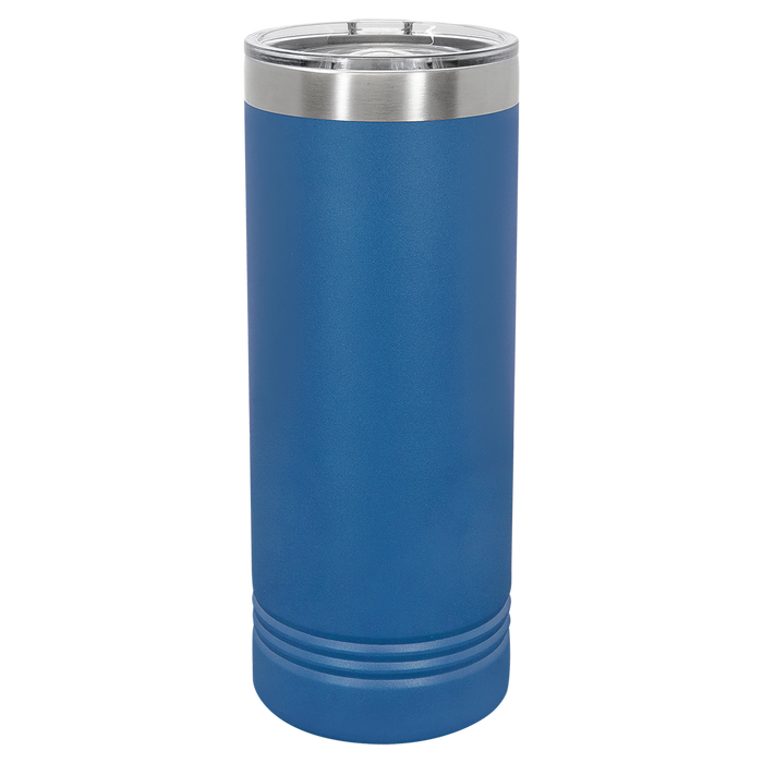 Laser Engraved Skinny Tumbler - 22oz. - Premium drinkware from Polar Camel - Just $17.95! Shop now at Pat's Monograms