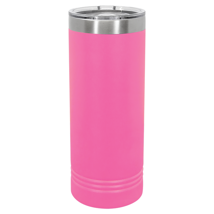 Laser Engraved Skinny Tumbler - 22oz. - Premium drinkware from Polar Camel - Just $17.95! Shop now at Pat's Monograms