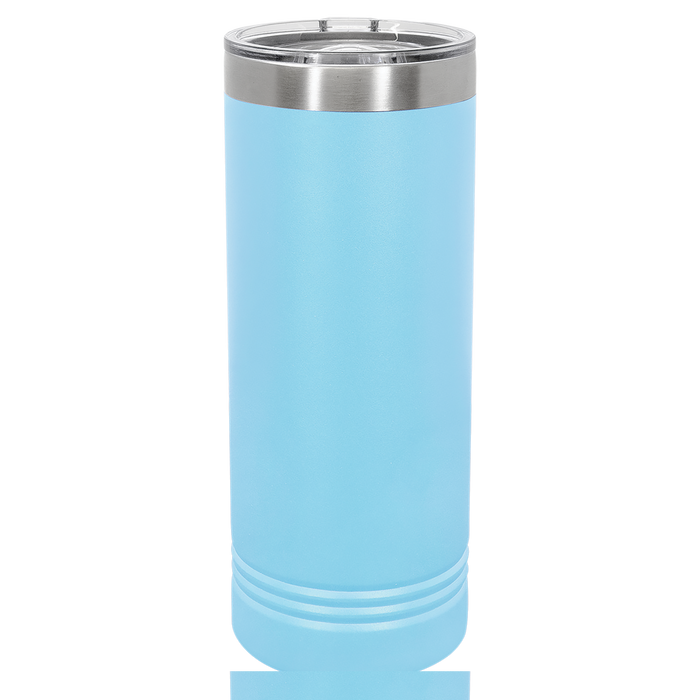Laser Engraved Skinny Tumbler - 22oz. - Premium drinkware from Polar Camel - Just $17.95! Shop now at Pat's Monograms