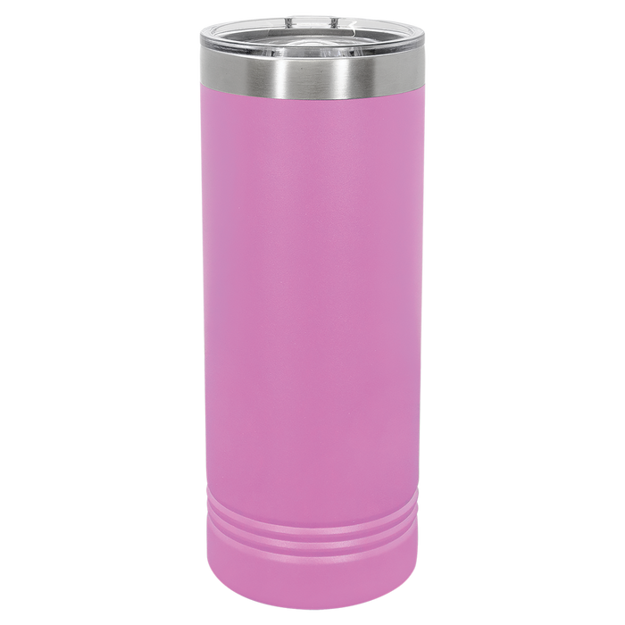 Laser Engraved Skinny Tumbler - 22oz. - Premium drinkware from Polar Camel - Just $17.95! Shop now at Pat's Monograms