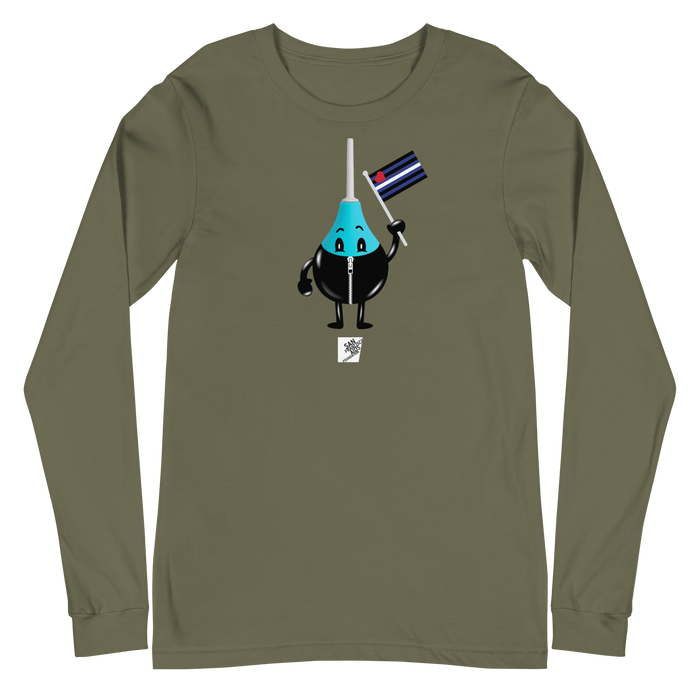 Latex Douchie Gender Neutra Long Sleeve Tee