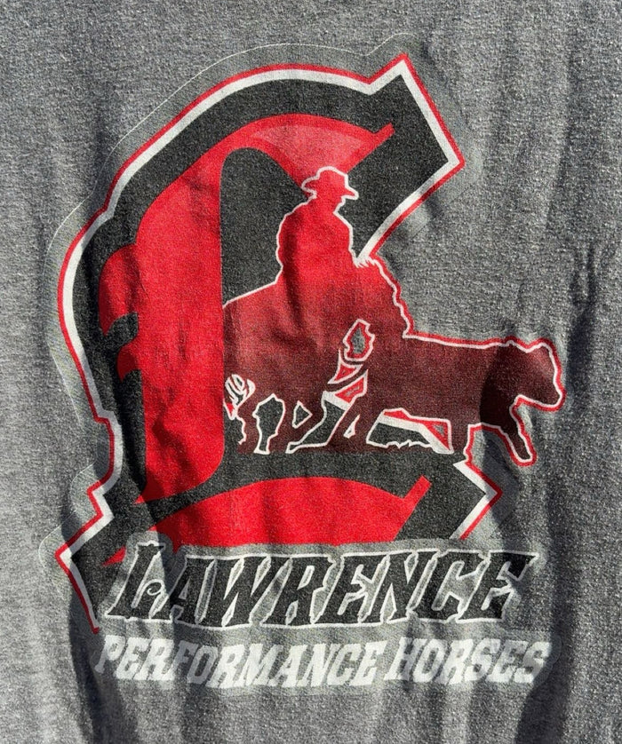 Lawrence Performance Cutting Horses T- Shirt