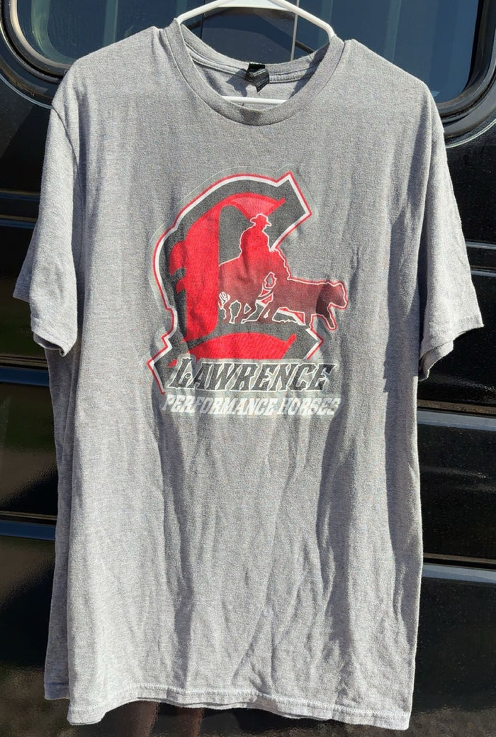 Lawrence Performance Cutting Horses T- Shirt