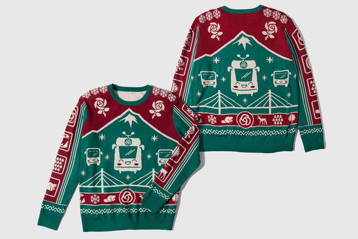 Limited Edition TriMet 2025 Holiday Sweater - SOLD OUT COMPLETELY