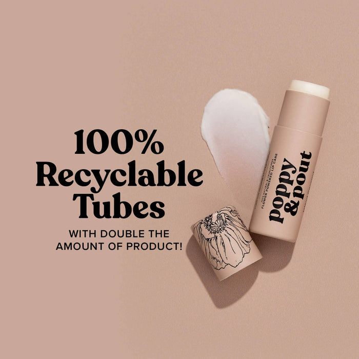 Lip Balm, Island Coconut Lip Balm Poppy & Pout- Tilden Co.