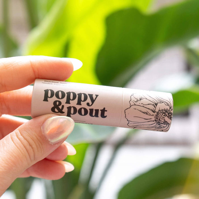 Lip Balm, Island Coconut Lip Balm Poppy & Pout- Tilden Co.