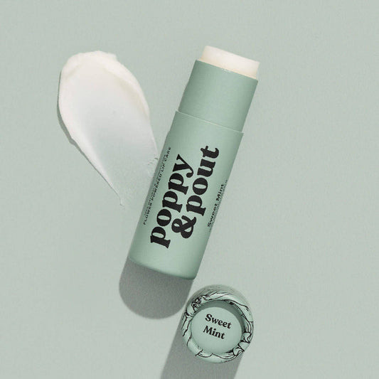 Lip Balm, Sweet Mint Lip Balm Poppy & Pout- Tilden Co.