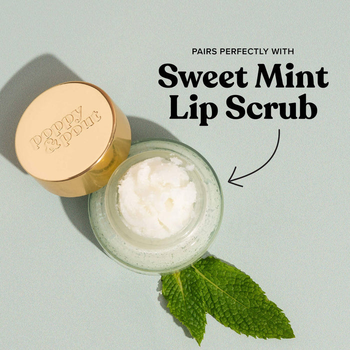 Lip Balm, Sweet Mint Lip Balm Poppy & Pout- Tilden Co.