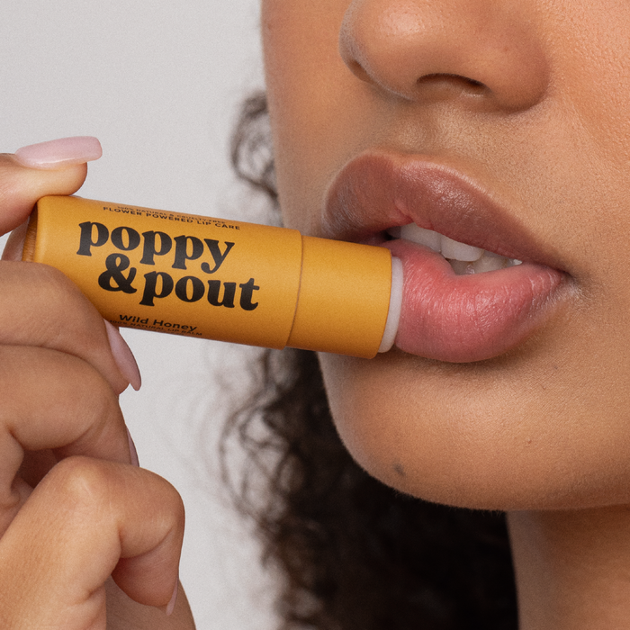 Lip Balm, Wild Honey Lip Balm Poppy & Pout- Tilden Co.