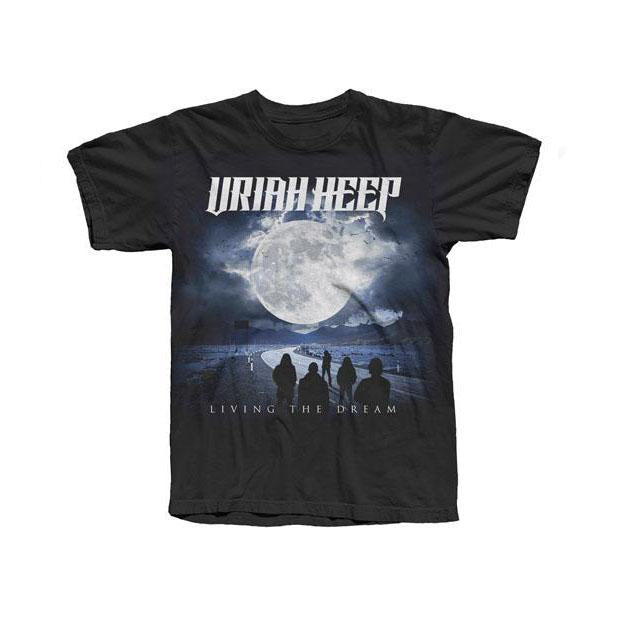 LIVING THE DREAM TEE BLACK (NO TOUR DATES)