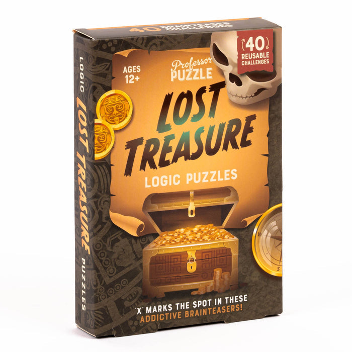 Lost Treasure Logic Puzzles - Premium gift item from Professor Puzzle USA, Inc. - Just $7.95! Shop now at Pat's Monograms