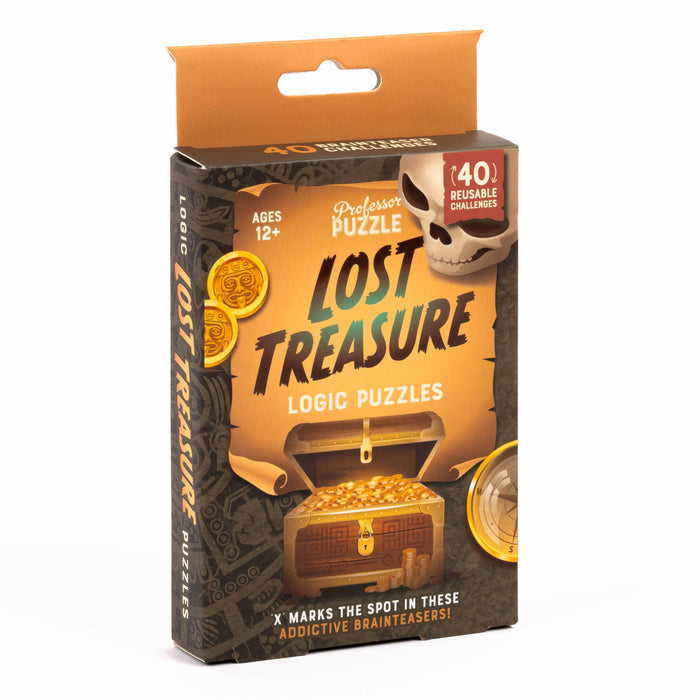 Lost Treasure Logic Puzzles - Premium gift item from Professor Puzzle USA, Inc. - Just $7.95! Shop now at Pat's Monograms