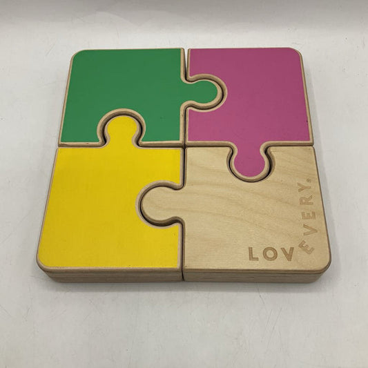 Lovevery Chunky Wooden 4pc Puzzle