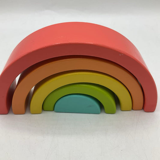 Lovevery Wooden Rainbow Circles Puzzle