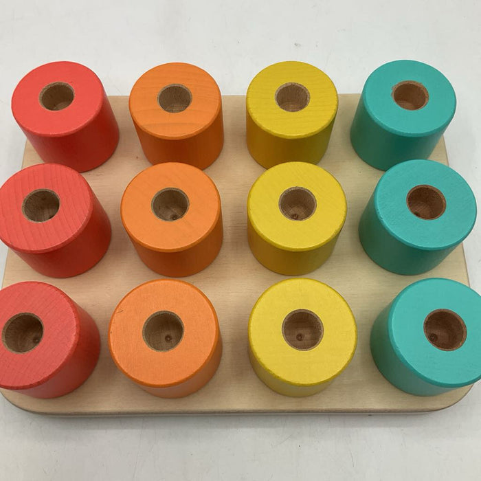 Lovevery Wooden Stacking Pegboard