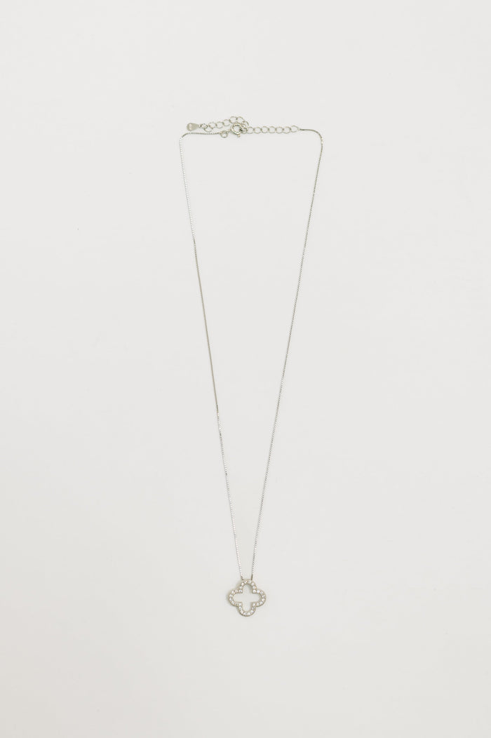 Lucky Girl Syndrome Sterling Silver Pendant Necklace Necklace Ave Shops- Tilden Co.