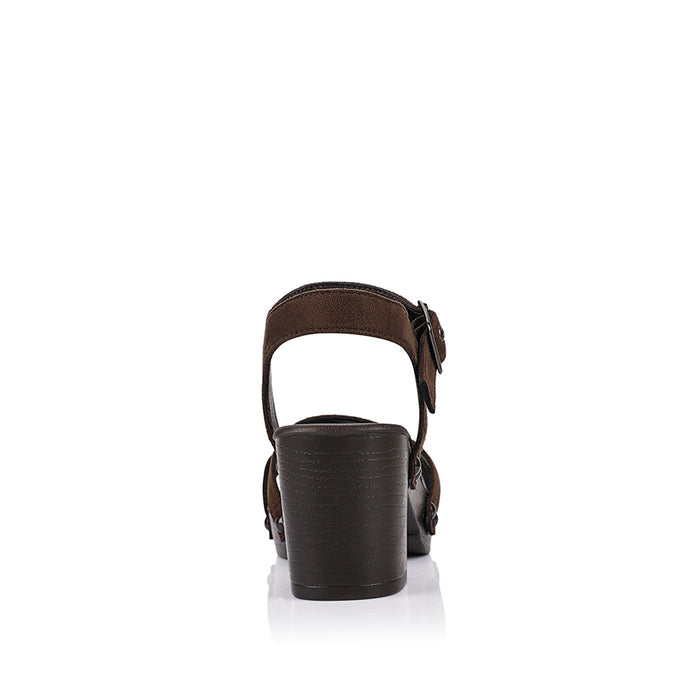 Lulu Clogs - Chocolate Brown Micro