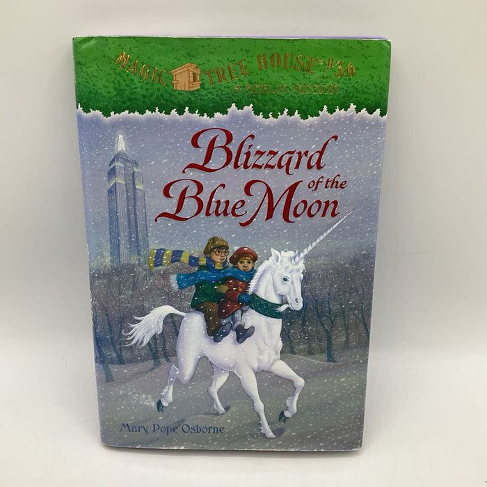 Magic Treehouse #36 Blizzard of the Blue Moon (hard cover)
