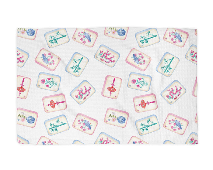 Mahjong Kitchen Towel - Premium Kitchen Towel from Canary Road - Just $15.95! Shop now at Pat's Monograms