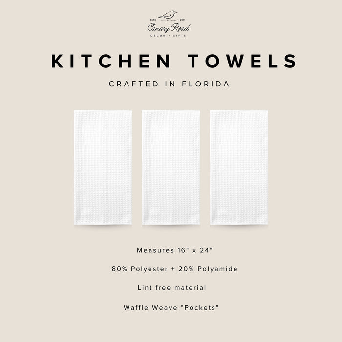 Mahjong Kitchen Towel - Premium Kitchen Towel from Canary Road - Just $15.95! Shop now at Pat's Monograms