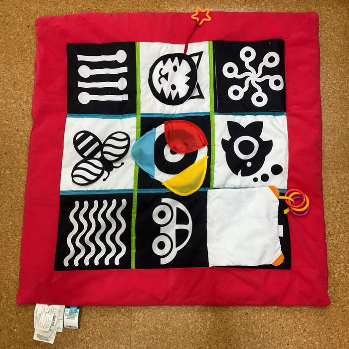 Manhattan Toy Co. Colorful/ Black & White Plush Sensory Mat