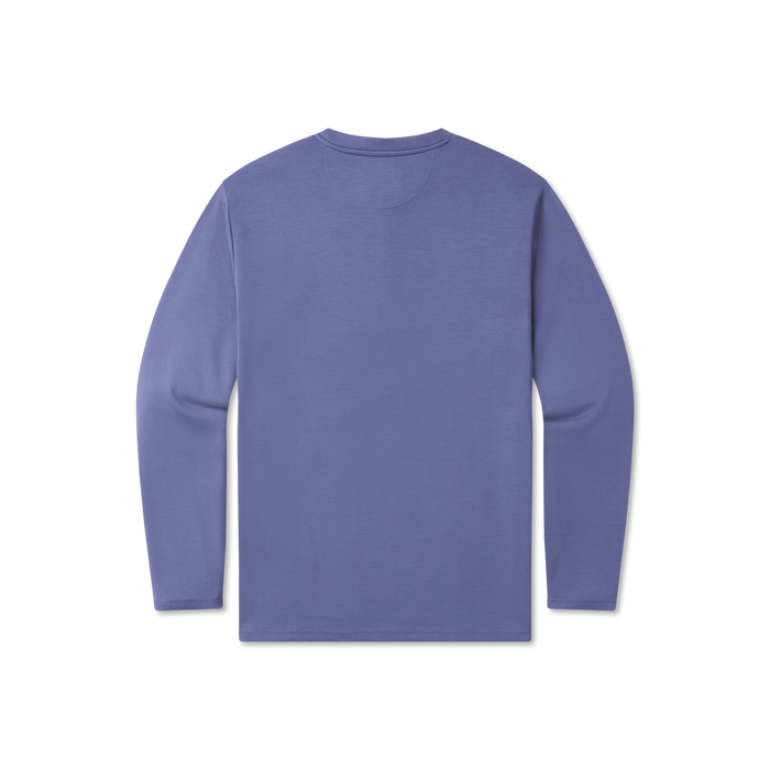 French Blue| MarshLUX Henley Performance Shirt