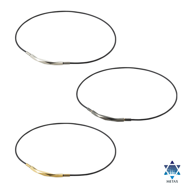 METAX ROUND NECKLACE DIAMOND CUT
