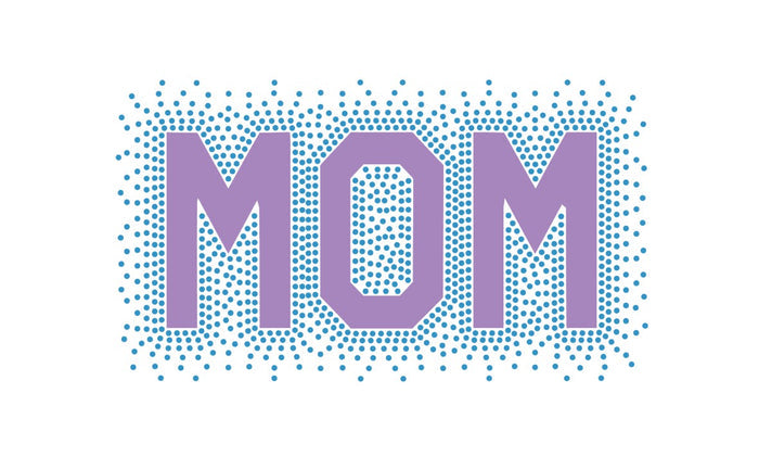 Mom Fill Stitch Embroidery Design