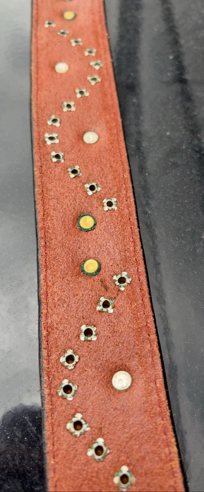 Montana Silversmith Cowhide And Gemstone Belt