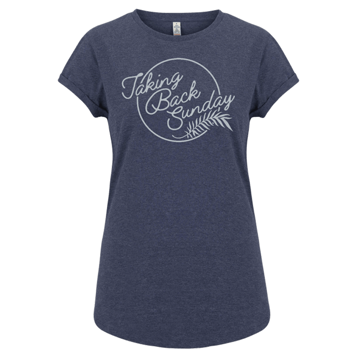 Navy Leaf T-Shirt