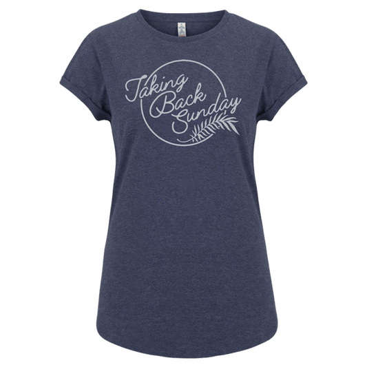 Navy Leaf T-Shirt