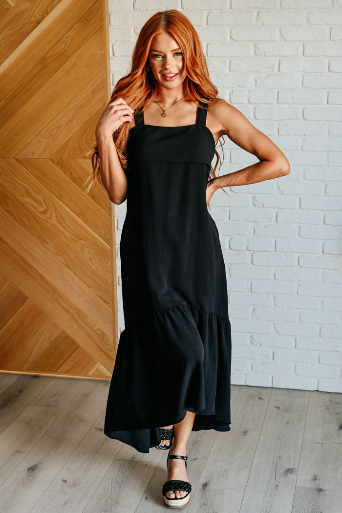 Nightlife Tie Back Maxi Dress Maxi Dress Ave Shops- Tilden Co.