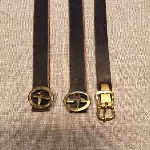 Nordic Knee Strap With Buckles 17th-18th Century, Military and Civilian Karolinska Epoken