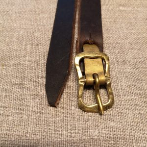 Nordic Knee Strap With Buckles 17th-18th Century, Military and Civilian Karolinska Epoken