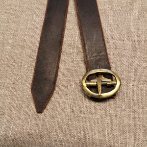 Nordic Knee Strap With Buckles 17th-18th Century, Military and Civilian Karolinska Epoken