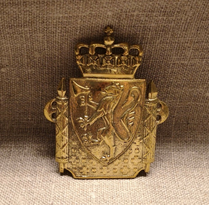 Norwegian Police Hat Badge m/1935