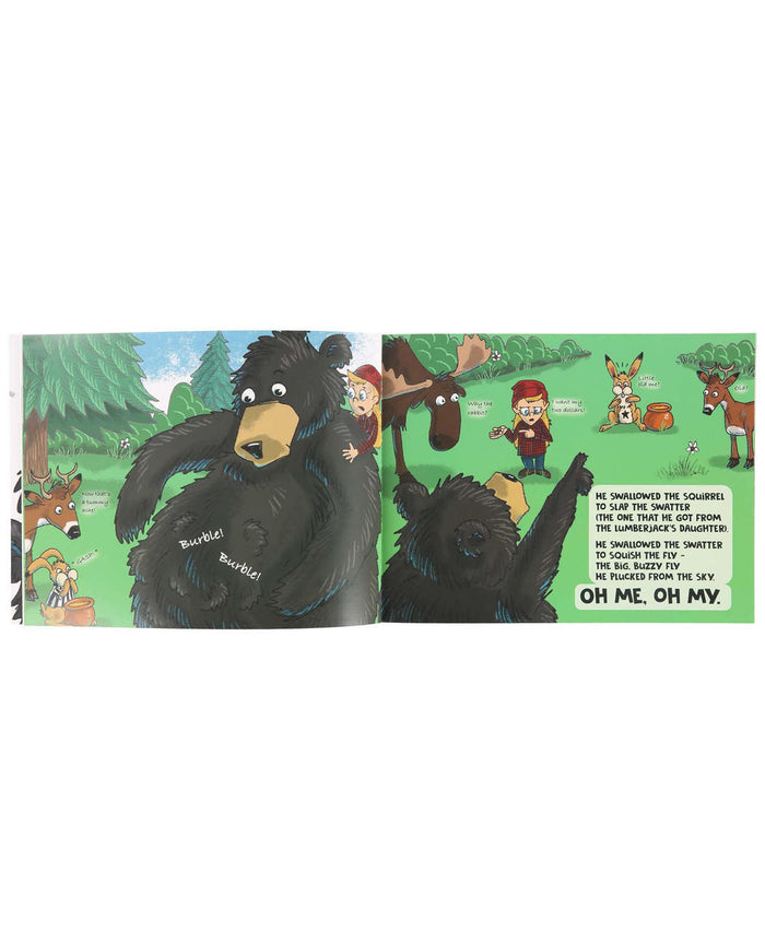 Old Bear Who Swallowed a Fly Book book LazyOne- Tilden Co.