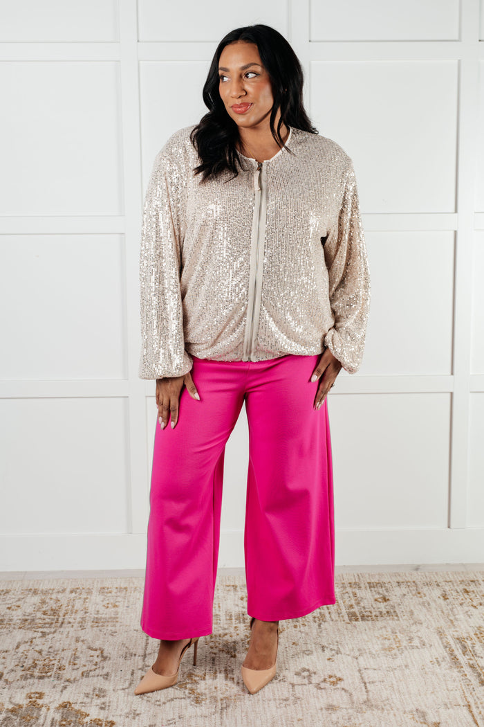 One in Twenty Sequin Jacket Jacket Ave Shops- Tilden Co.