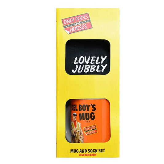 Only Fools and Horses mug and sock set