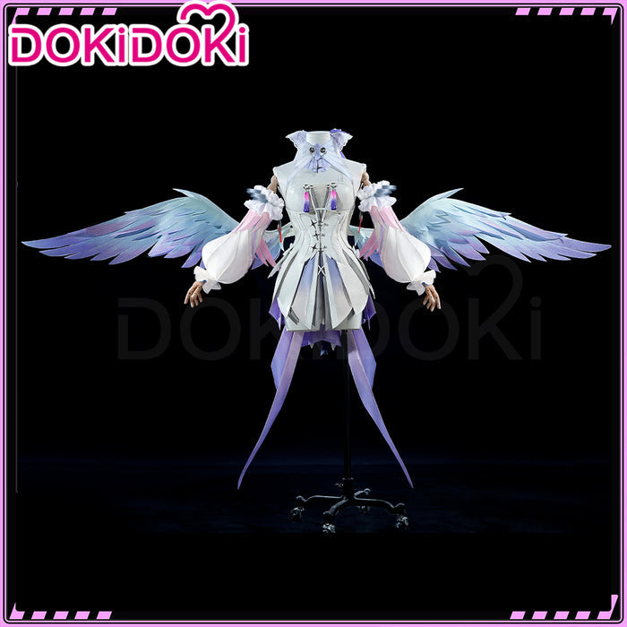 【Partial In Stock】DokiDoki Game Zenless Zone Zero Cosplay Remielle Dan Wings Porp White / Black ZZZ Ramiel