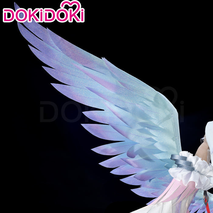 【Partial In Stock】DokiDoki Game Zenless Zone Zero Cosplay Remielle Dan Wings Porp White / Black ZZZ Ramiel