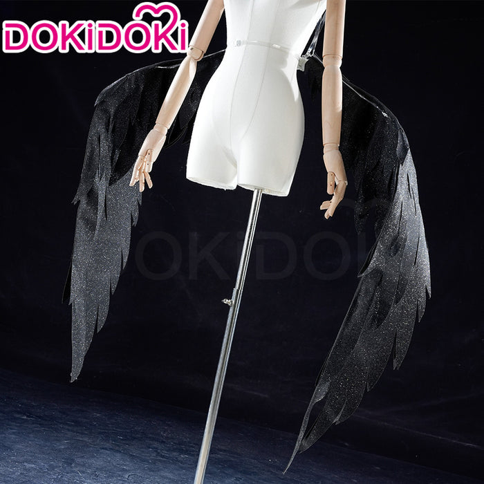 【Partial In Stock】DokiDoki Game Zenless Zone Zero Cosplay Remielle Dan Wings Porp White / Black ZZZ Ramiel