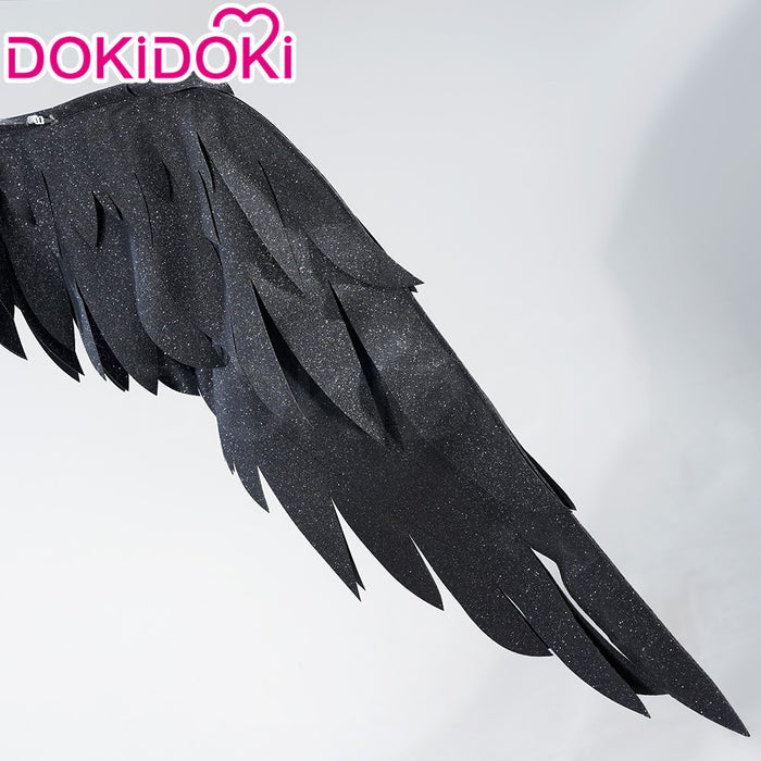 【Partial In Stock】DokiDoki Game Zenless Zone Zero Cosplay Remielle Dan Wings Porp White / Black ZZZ Ramiel