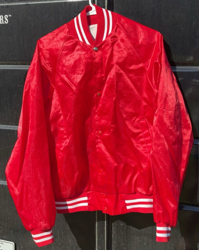 Payson Pro-Rodeo Justin Committee Red Satin Jacket